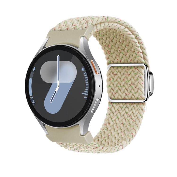 BRAIDED Nylonový řemínek pro Samsung Galaxy Watch 7 (40 / 44 mm) COLORFUL STARLIGHT