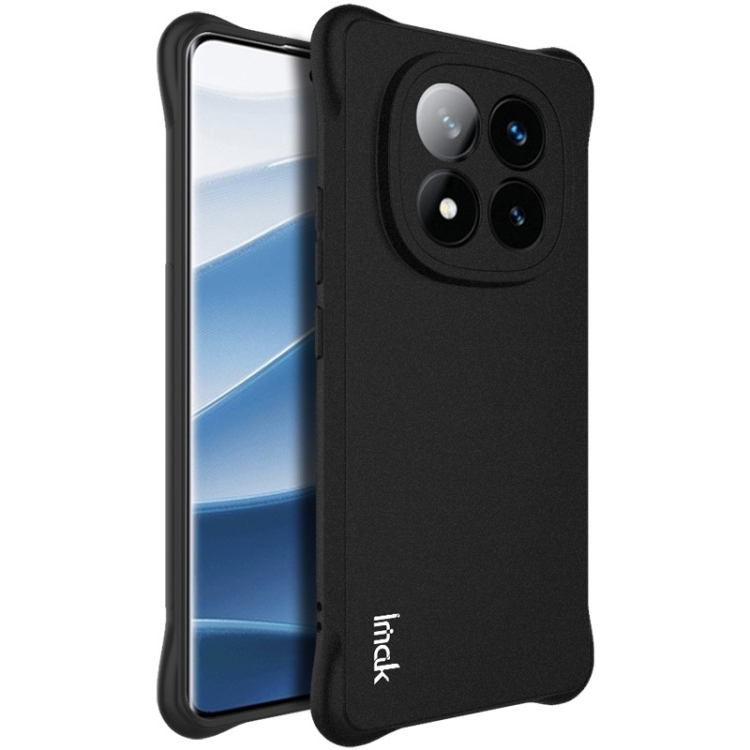 Levně IMAK AIRBAG Extra odolný kryt Xiaomi Redmi Note 14 Pro+ 5G MATTE BLACK