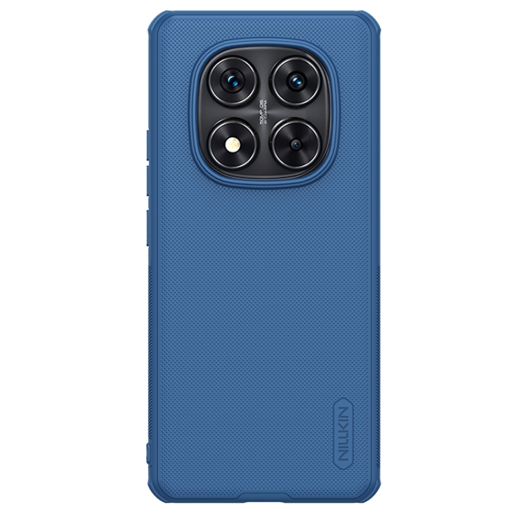 Levně NILLKIN FROSTED Ochranný kryt pro Xiaomi Redmi Note 14 Pro 5G / Poco X7 modrý