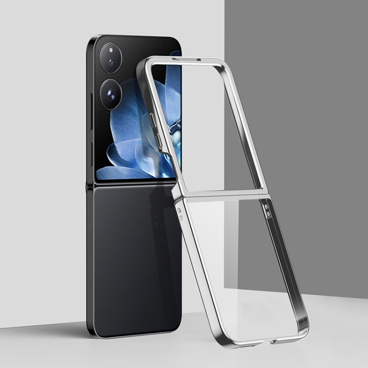 Levně ELECTRO Plastový obal pro Xiaomi MIX Flip stříbrný