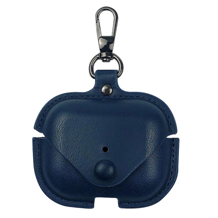 Levně LEATHER POCKET Pouzdro pro sluchátka AirPods Pro 3 modré