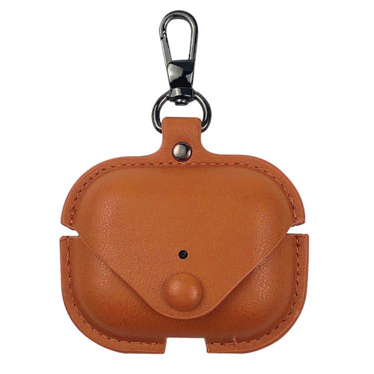 Levně LEATHER POCKET Pouzdro pro sluchátka AirPods Pro 3 světle hnědé