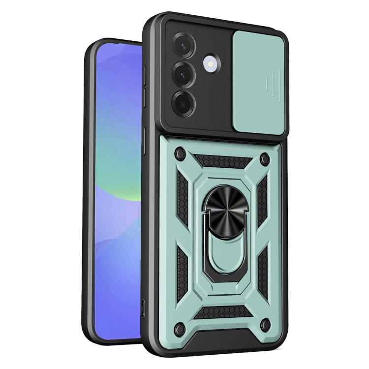 Levně RING CAMERA Kryt s držákem pro Samsung Galaxy A37 5G zelený