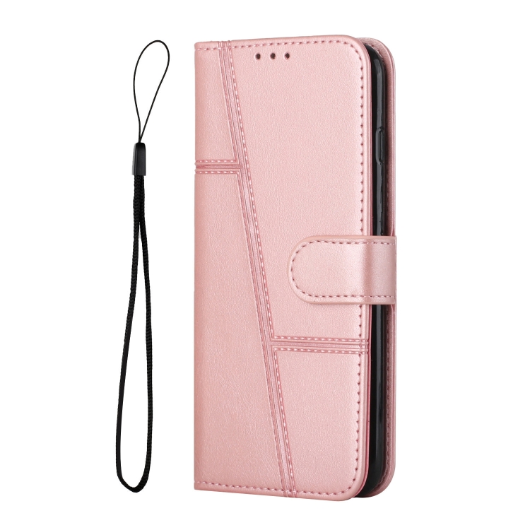 STITCHED Peněženkový kryt pro Xiaomi 14T Pro růžový