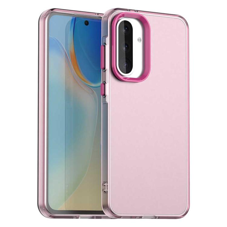 Levně CANDY Ochranný kryt pro Samsung Galaxy A56 růžový