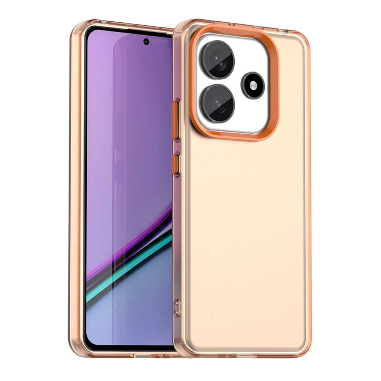 Levně CANDY Ochranný kryt pro Xiaomi Redmi Note 14 5G oranžový
