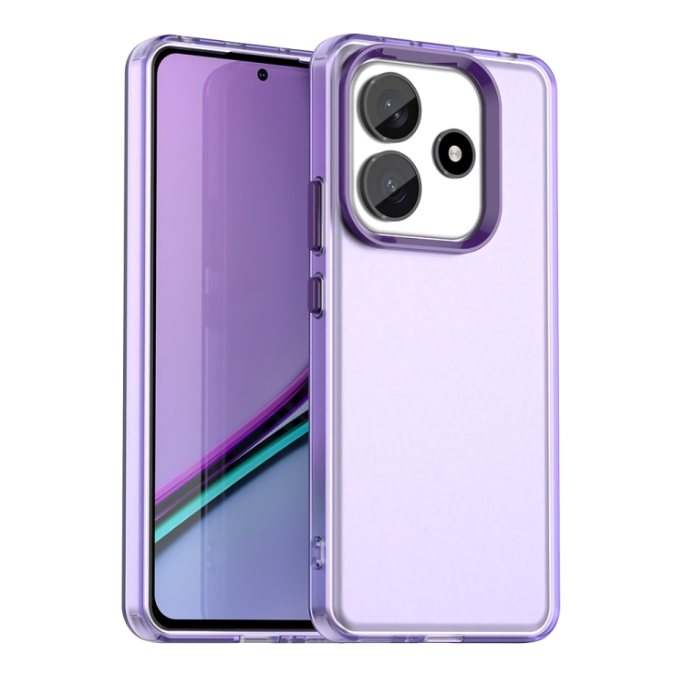 Levně CANDY Ochranný kryt pro Xiaomi Redmi Note 14 5G fialový
