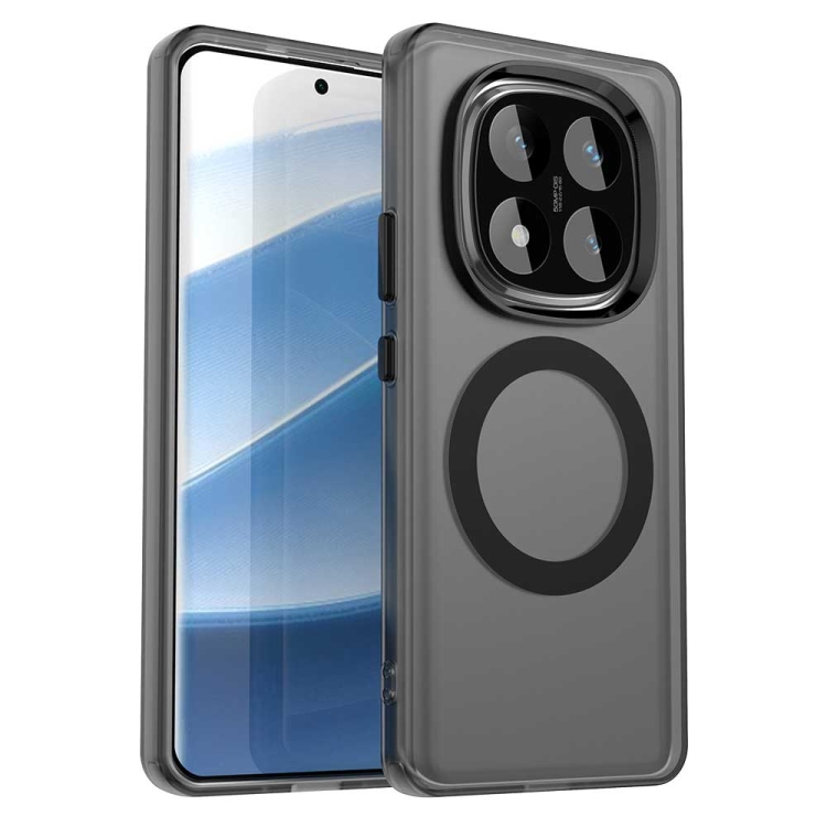 Levně CANDY MAGSAFE Ochranný obal pro Xiaomi Redmi Note 14 Pro 5G / Poco X7 černý