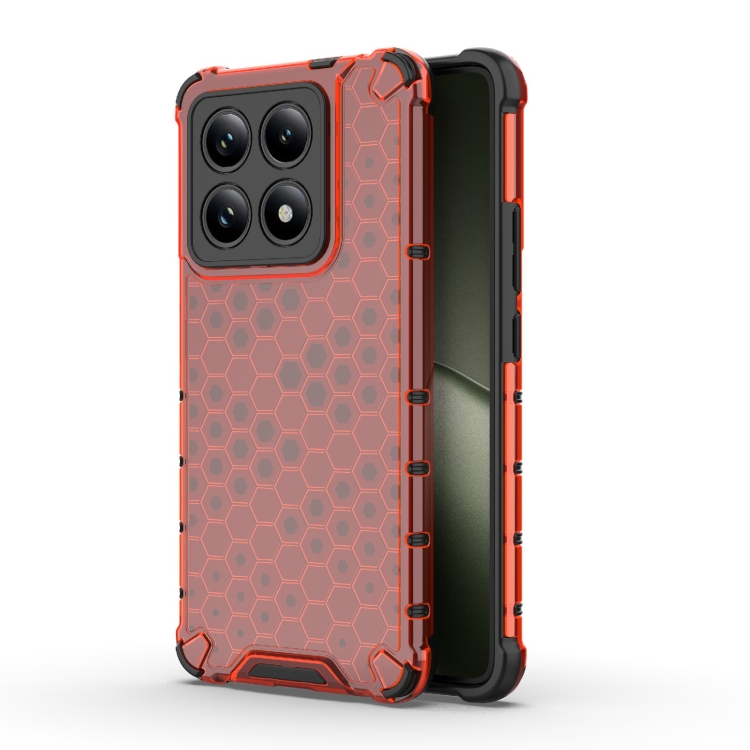 Levně HONEYCOMB Ochranný kryt Xiaomi 14T červený