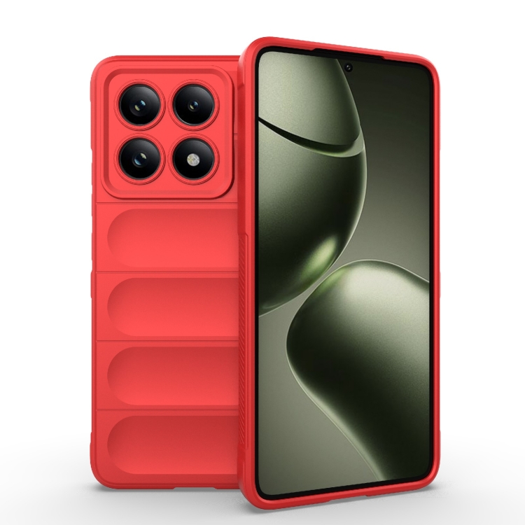 Levně STEPS Ochranný kryt pro Xiaomi 14T červený