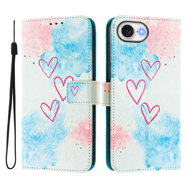 Levně ART Peněženkový kryt pro Apple iPhone 16e LOVE