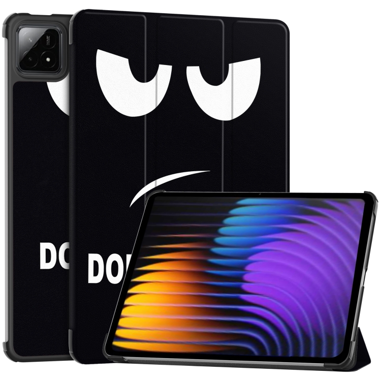 Levně ART Zaklápěcí pouzdro pro Xiaomi Pad 7 / Pad 7 Pro / Pad 8 / Pad 8 Pro DON´T TOUCH ME