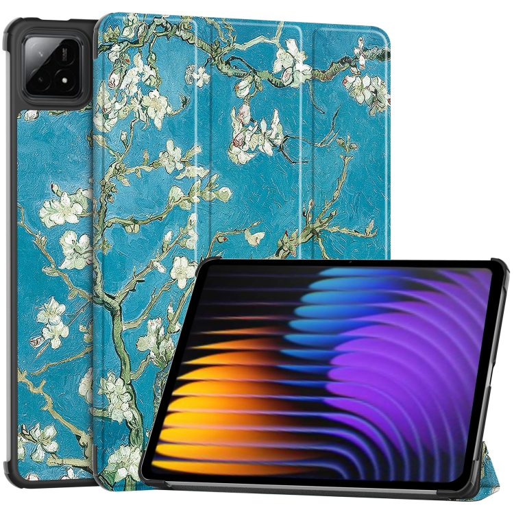 Levně ART Zaklápěcí pouzdro pro Xiaomi Pad 7 / Pad 7 Pro / Pad 8 / Pad 8 Pro APRICOT BLOSSOM