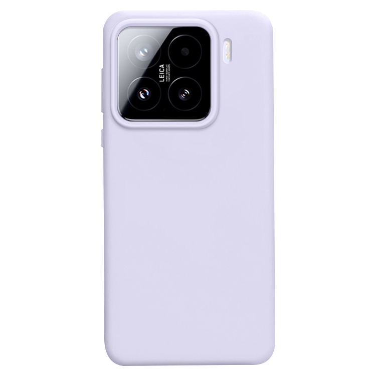 Levně PROTEMIO LIQUID SILICONE Kryt pro Xiaomi 15 světle fialový
