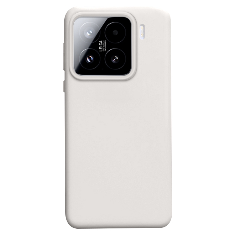 Levně PROTEMIO LIQUID SILICONE Kryt pro Xiaomi 15 mléčný