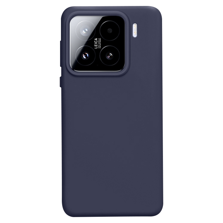 Levně PROTEMIO LIQUID SILICONE Kryt pro Xiaomi 15 tmavě modrý
