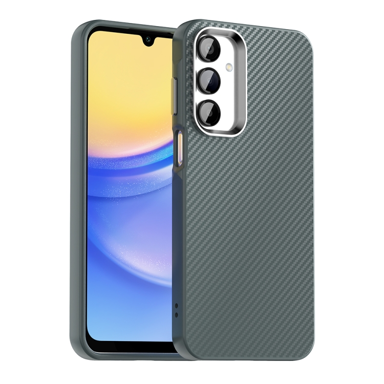 IMD CARBON Ochranný kryt pro Samsung Galaxy A16 / A16 5G šedý