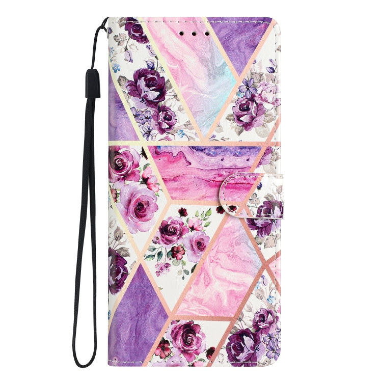 Levně ART Peněženkový kryt pro Xiaomi Redmi Note 14 Pro+ 5G PURPLE MARBLE