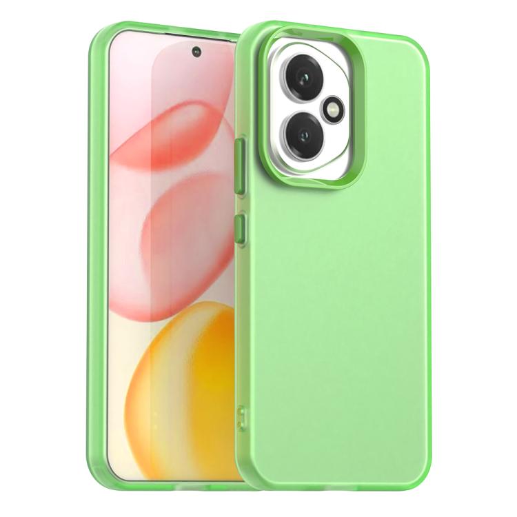 Levně CANDY Ochranný kryt pro Honor 400 5G zelený
