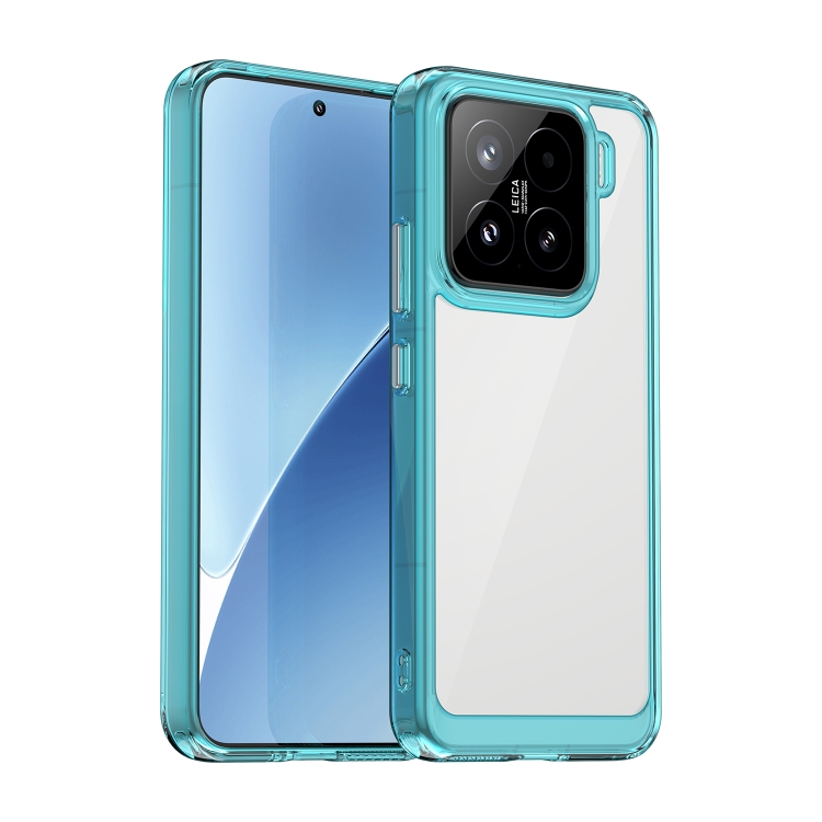Levně CRYSTAL Ochranný obal pro Xiaomi 15 tyrkysový