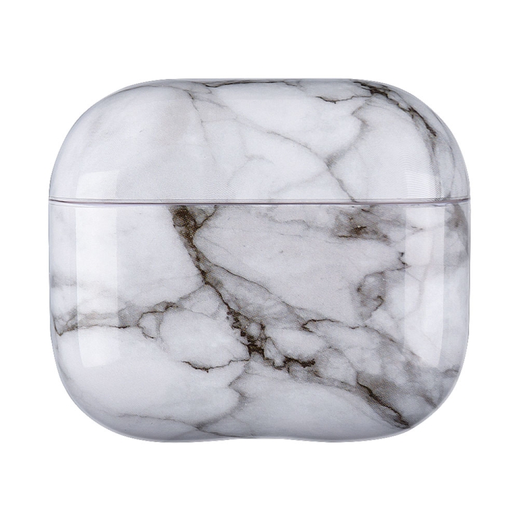 MARBLE Pouzdro pro sluchátka Apple Airpods 4 WHITE