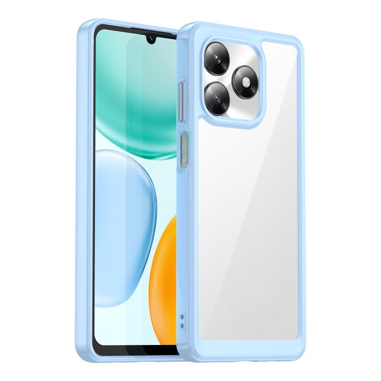 Levně Křišťálový ochranný kryt pro Honor X5c Plus modrý
