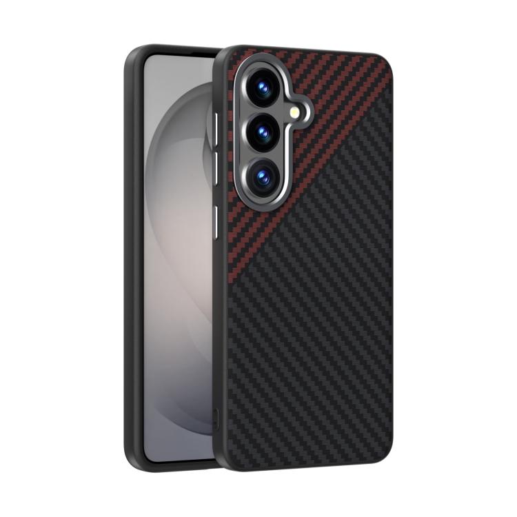 Levně ABEEL C CARBON Ochranný kryt pro Samsung Galaxy S26+ 5G BLACK-RED