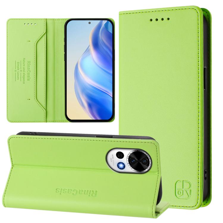 Levně RINA Zaklápěcí pouzdro pro Huawei Nova 13 světle zelené