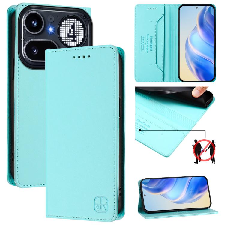 Levně RINA Zaklápěcí pouzdro pro Nothing Phone (4a) Pro mentolové