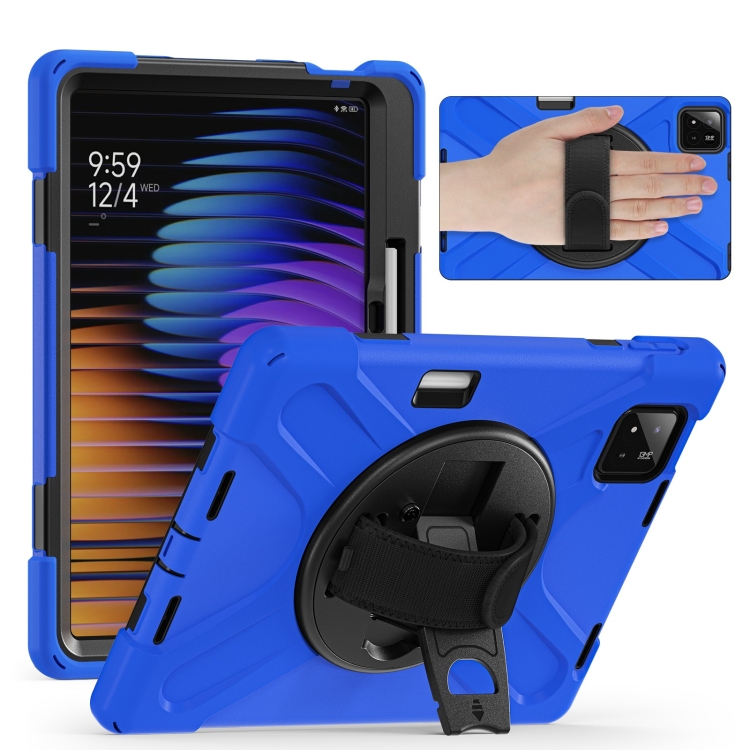 Levně SOLID Odolný obal pro Xiaomi Pad 7 / 7 Pro / Pad 8 / Pad 8 Pro světle modrý
