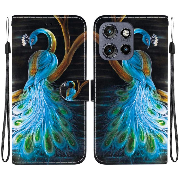 Levně ART Peněženkový kryt pro Motorola Edge 60 Neo / 50 Neo / ThinkPhone 25 PEACOCK