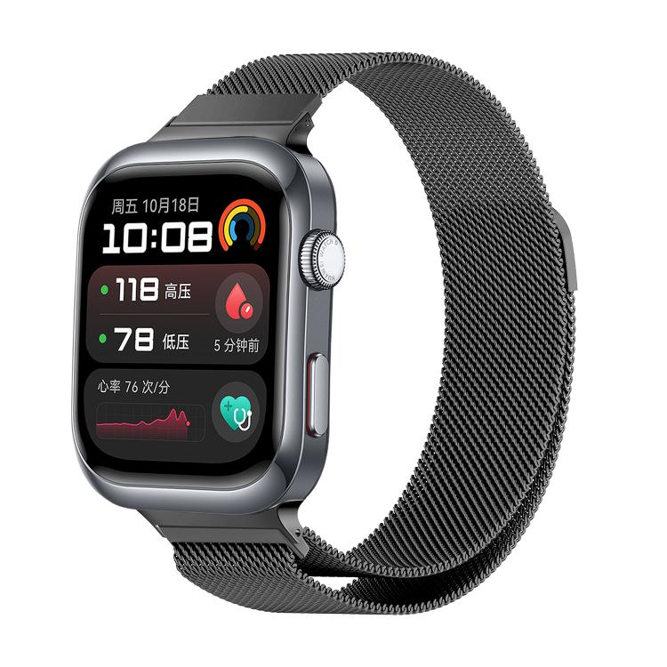 Levně MILANESE Kovový řemínek pro Huawei Watch D2 šedý