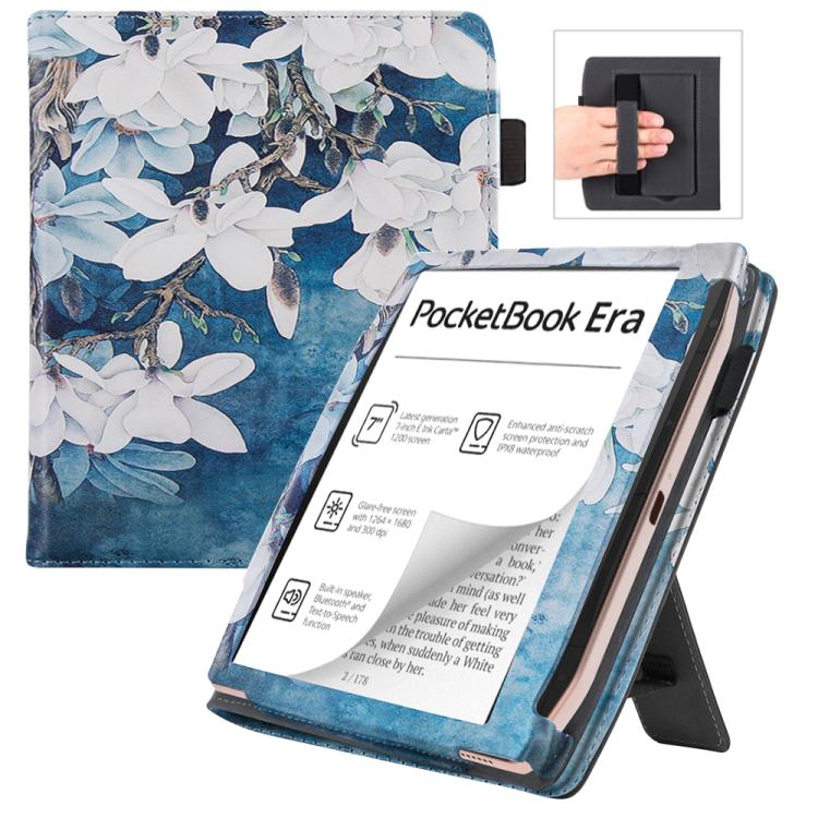 Levně ART Zaklápěcí pouzdro pro PocketBook 700 Era MAGNOLIA