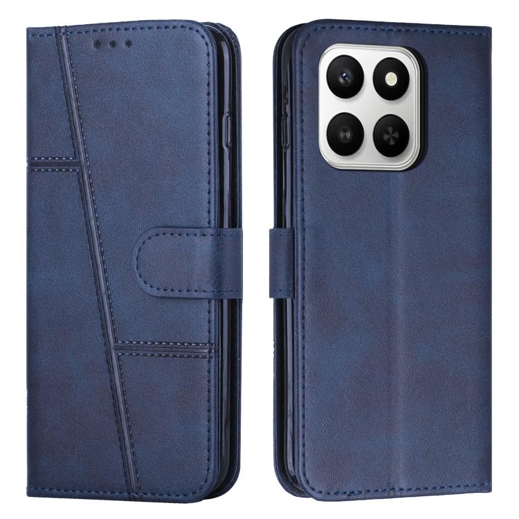 Levně STITCHED Peněženkový kryt pro Honor 400 Smart 5G / Honor X7d modrý