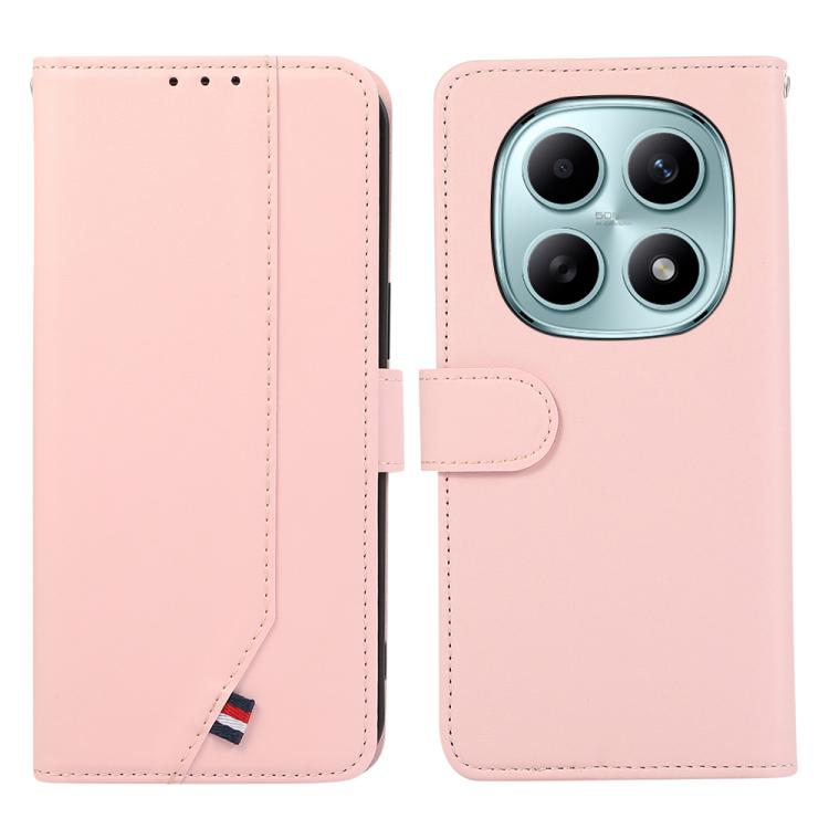 Levně ABEEL DELICATE Peněženkový obal Xiaomi Redmi Note 15 5G / POCO M8 5G růžový