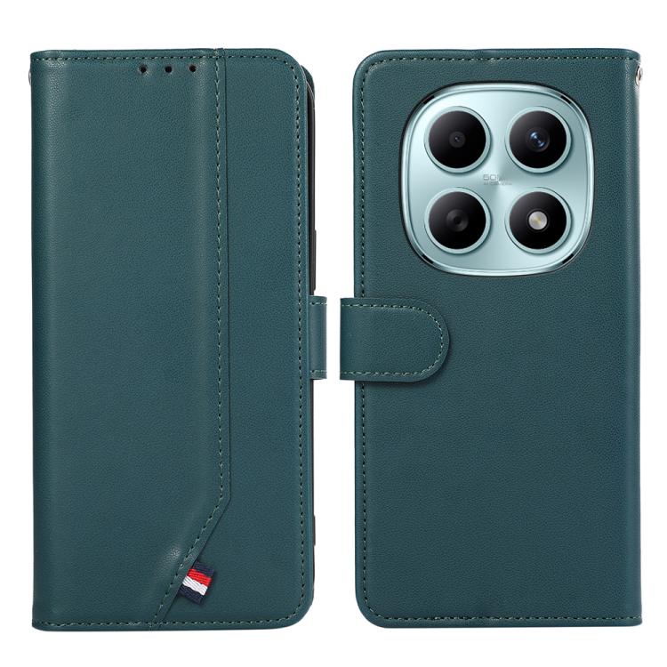 Levně ABEEL DELICATE Peněženkový obal Xiaomi Redmi Note 15 5G / POCO M8 5G zelený