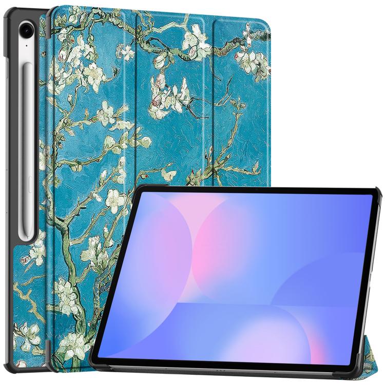 Levně ART Zaklápěcí pouzdro pro Samsung Galaxy Tab S10 FE+ APRICOT BLOSSOM