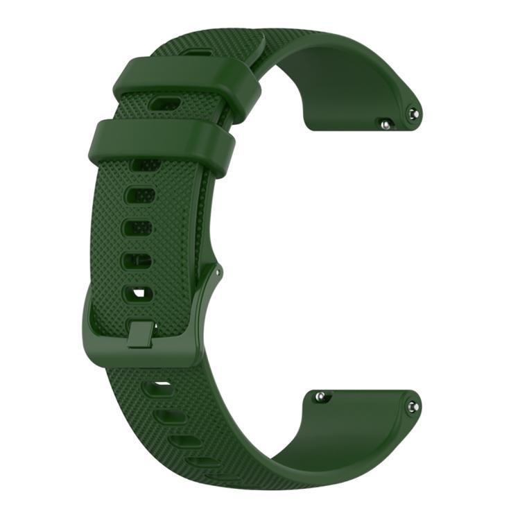 Levně SILICONE Vyměnitelný řemínek pro Garmin Forerunner 570 47mm tmavě zelený