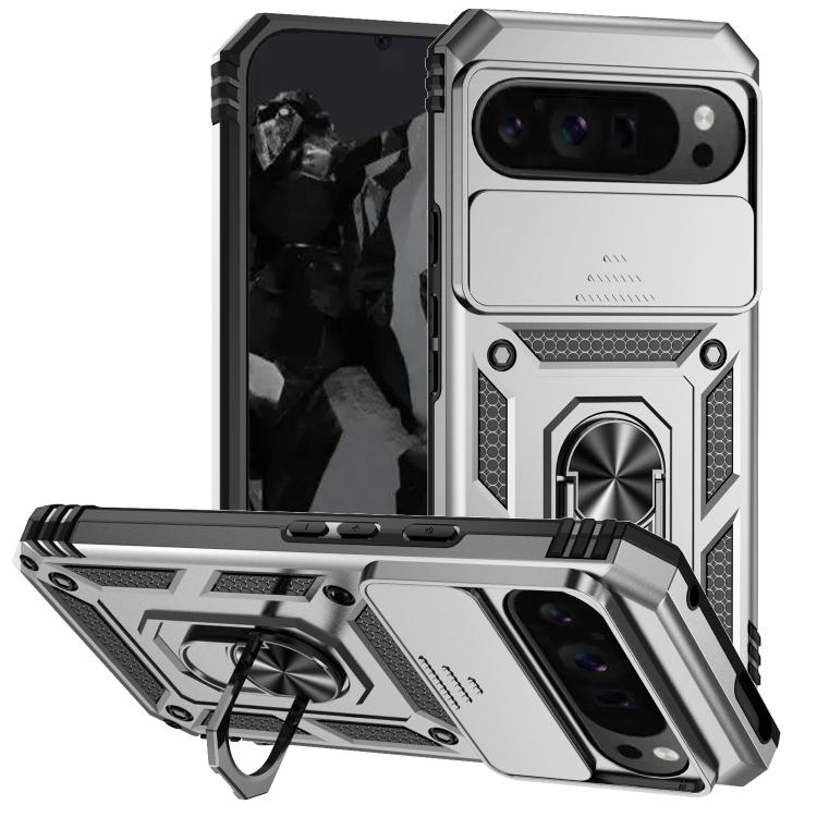 Levně RING CAMERA Kryt s držákem pro Google Pixel 10 Pro XL stříbrný