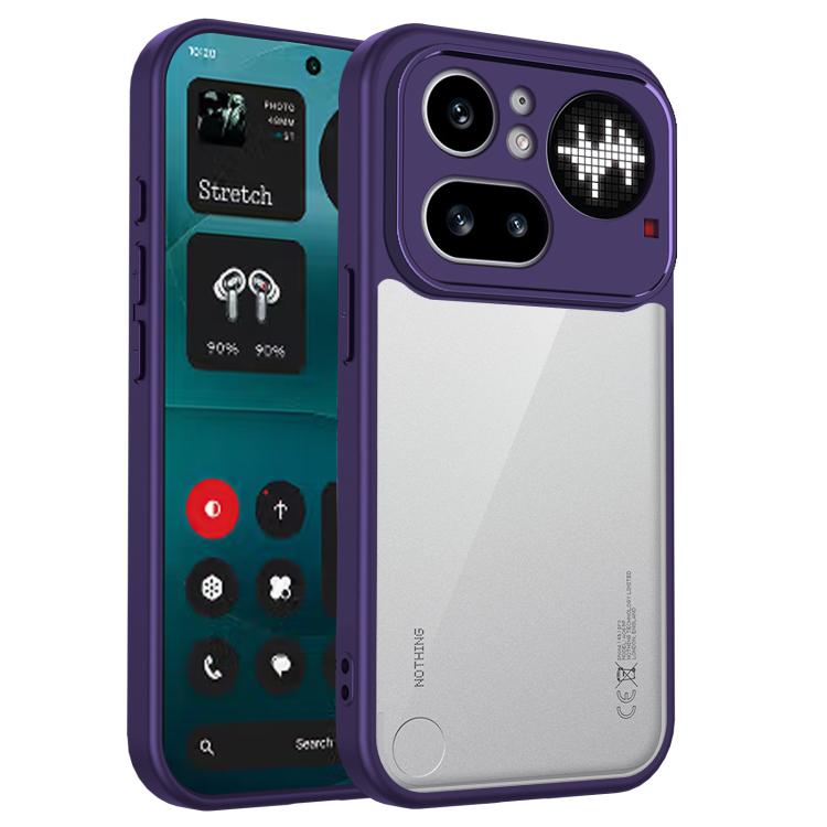 Levně CRYSTAL Ochranný kryt pro Nothing Phone (4a) Pro fialový