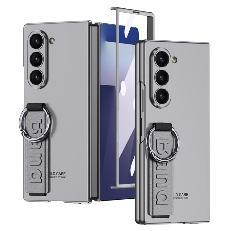 Levně GKK BAND Ochranný kryt s držákem Samsung Galaxy Z Fold7 5G GREY