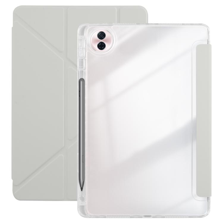 Levně CRYSTAL Zaklápěcí pouzdro Honor Pad 10 šedé