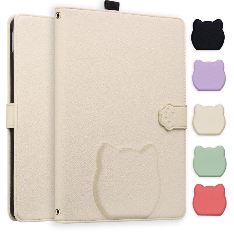 Levně CAT FLIP Zaklápěcí pouzdro pro Amazon Kindle Scribe 2024 / Kindle Scribe 2022 APRICOT WHITE