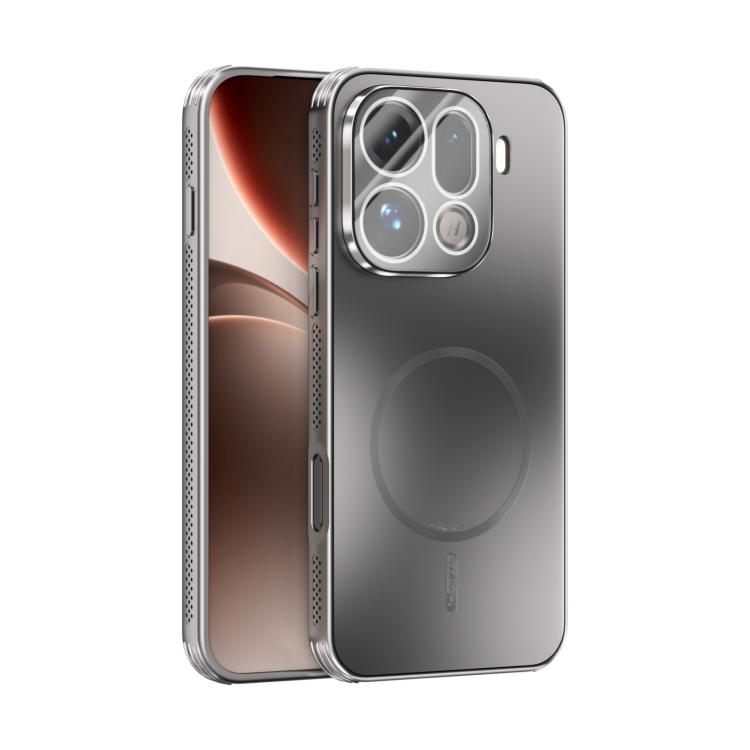Levně ABEEL FROSTED MAGSAFE Ochranný kryt Oppo Find X9 Pro stříbrný