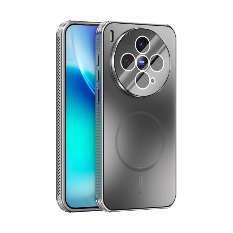 Levně ABEEL FROSTED MAGSAFE Ochranný kryt Vivo X300 stříbrný