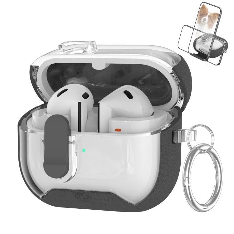 Levně STARCHAIN Ochranné pouzdro pro Samsung Galaxy Buds 3 / Buds 3 Pro FLUFFY GREY