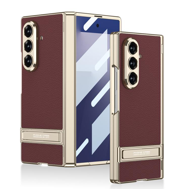 Levně GKK TRIUMPH Ultratenký kryt se stojánkem pro Samsung Galaxy Z Fold7 5G RED