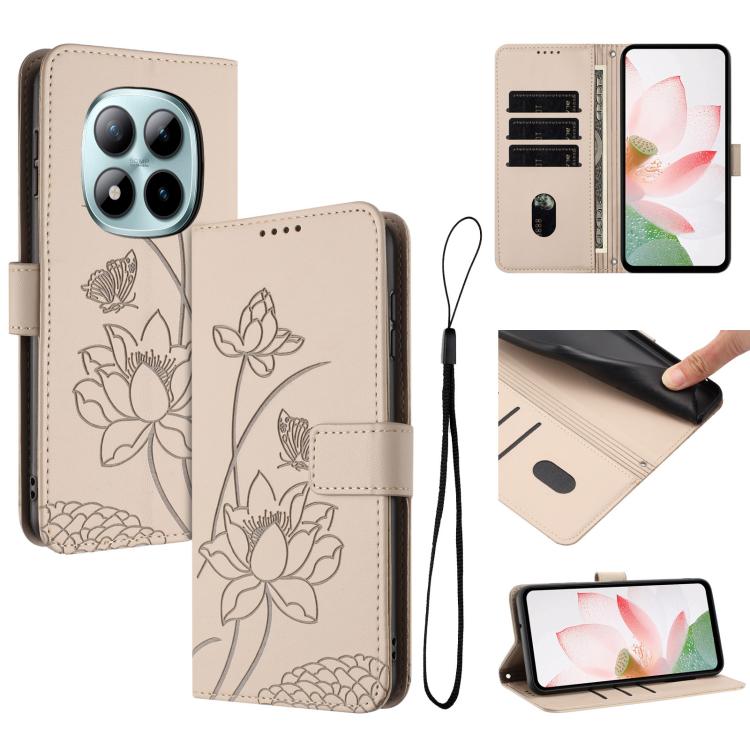 Levně ART LOTUS Peněženkové pouzdro pro Xiaomi Redmi Note 15 Pro 5G zlaté