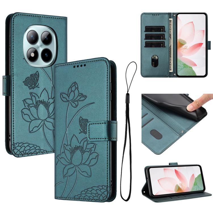 Levně ART LOTUS Peněženkové pouzdro pro Xiaomi Redmi Note 15 Pro+ 5G / POCO M8 Pro 5G tmavě zelené