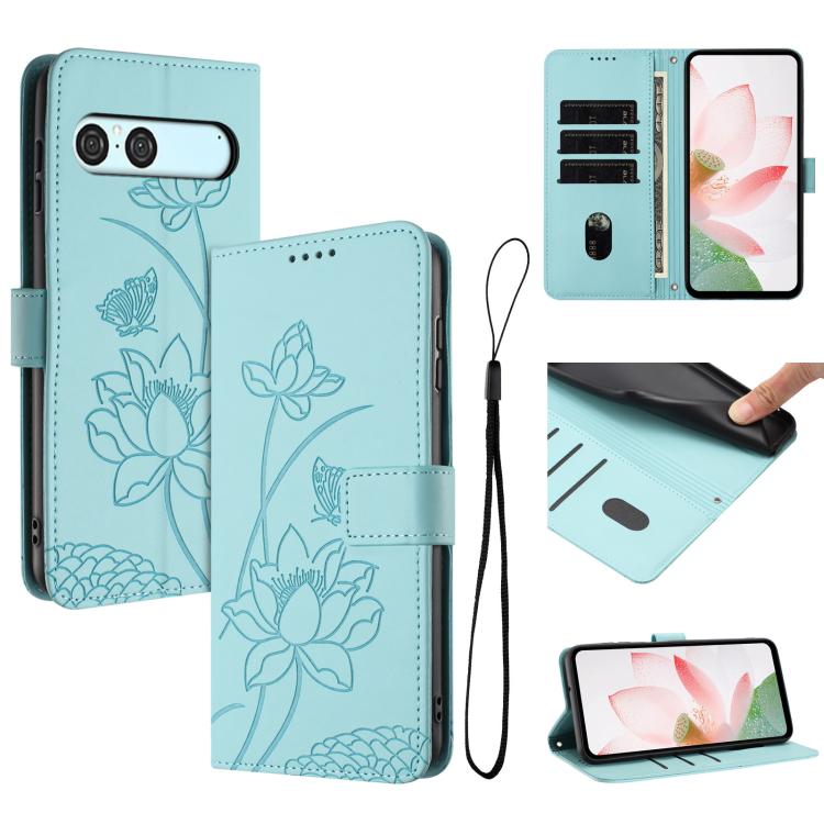 Levně ART LOTUS Peněženkové pouzdro pro Sony Xperia 10 VII světle zelené
